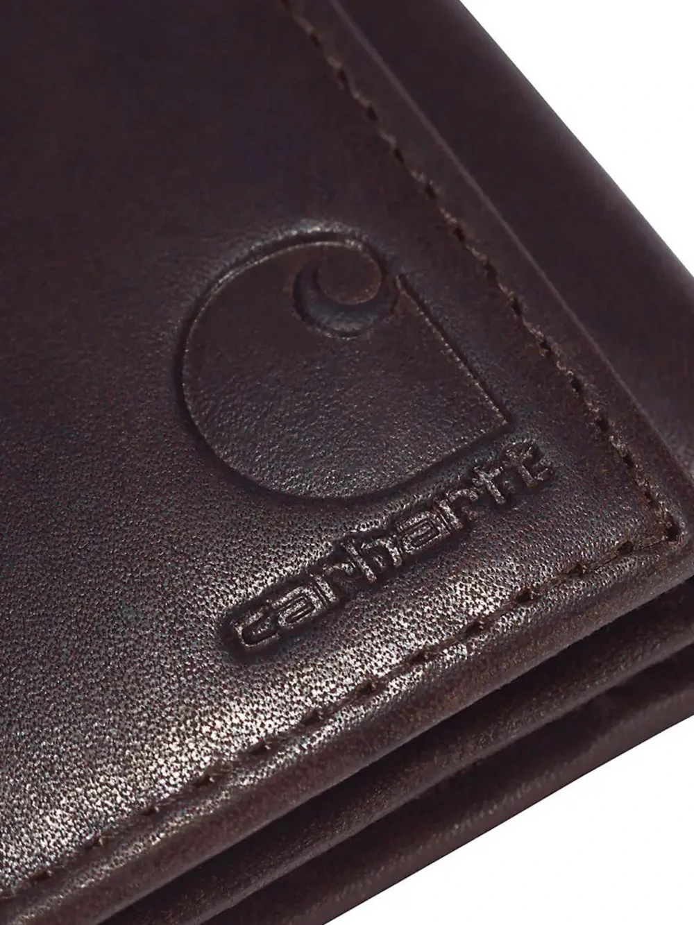 NWT Carhartt Men’s Oil Tan Leather Trifold Wallet
